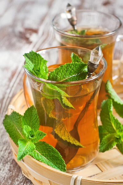 Турецкий чай с мятой
