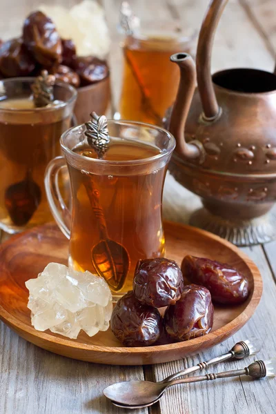 Arab tea és időpontok — Stock Fotó