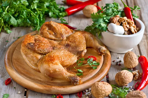 Chicken Tabaka — Stockfoto