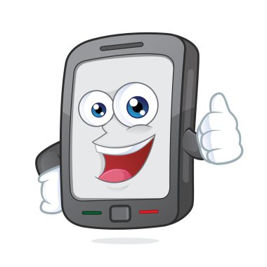 parmak pes smartphone