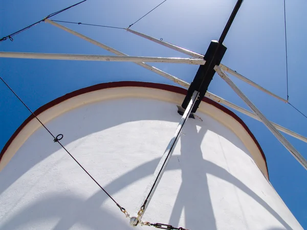 Molino de viento en Grecia — Foto de Stock