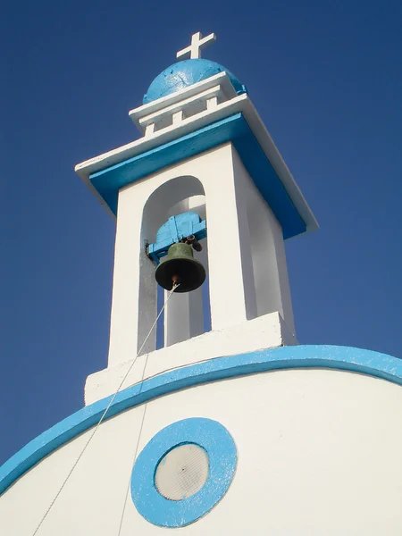 Campanile su una chiesa in Grecia — Foto Stock