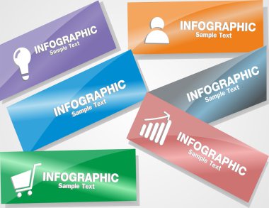 nesneleri farklı renklerde altı köşeli dikdörtgenler