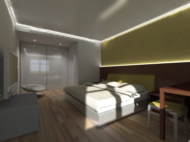 karanlık yatak odası