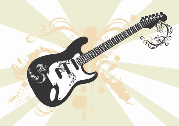 Gitar — Stok Vektör