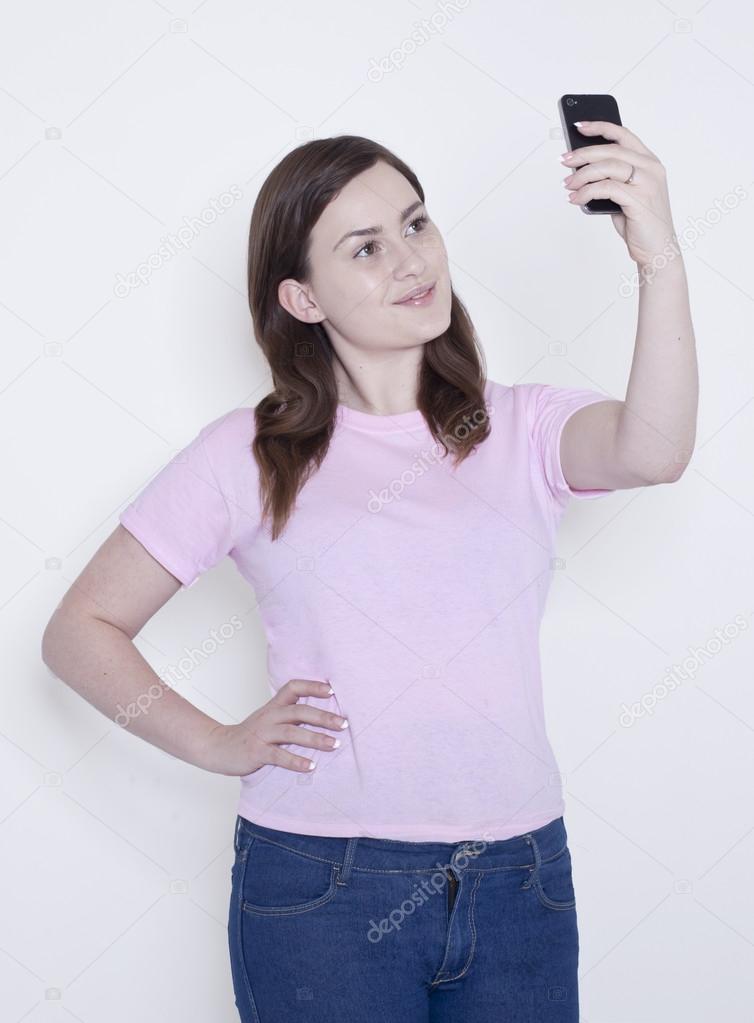 Attractive Selfie Girl