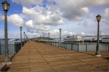 San Francisco 'daki iskele.