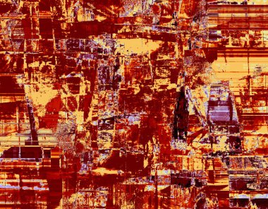 Kahverengi soyut desenler, çarpıcı koyu ve açık renkli eklentiler. Modern sanat tarzında gerçeküstü duvar tuvali. Duvar kağıtlarınız, projeleriniz ve çalışmalarınız için..