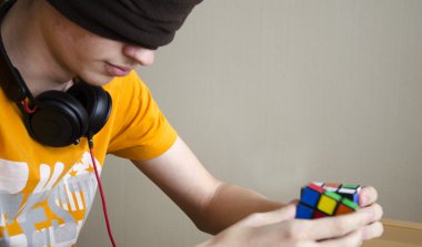 Rubik küp blinde
