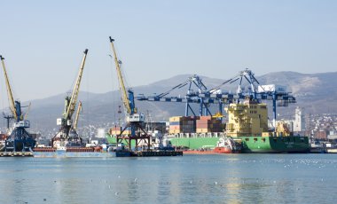 Port of Novorossiysk clipart