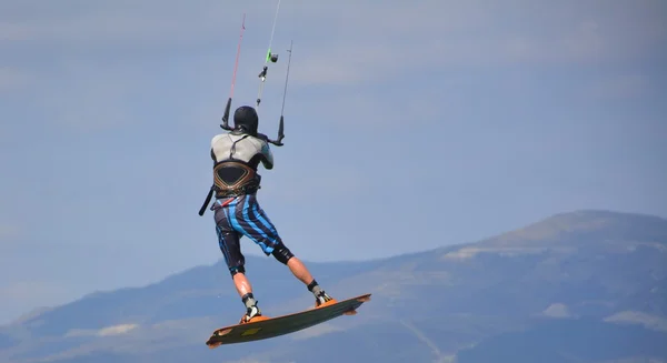 Kite surfing — Stock Photo, Image