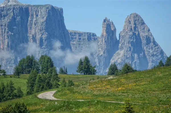 Alpe di Siusi — kuvapankkivalokuva