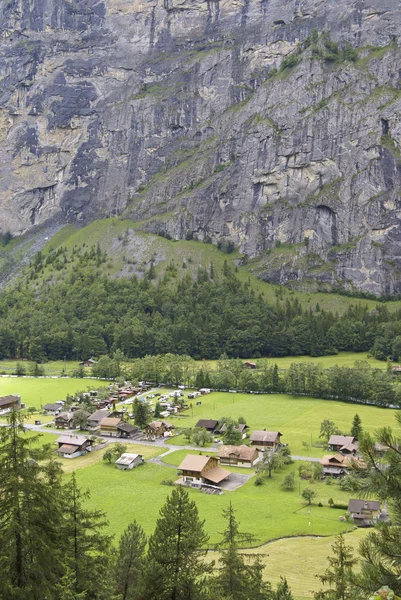 Valle de Lauterbrunnen — Foto de Stock