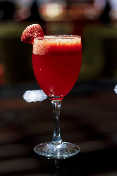 Coctel de fresa
