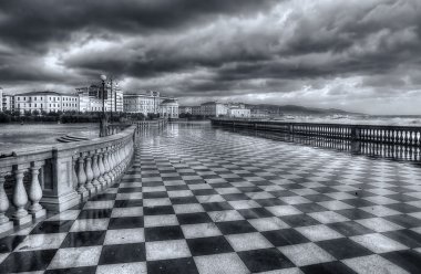 BW terrazza mascagni livorno İtalya