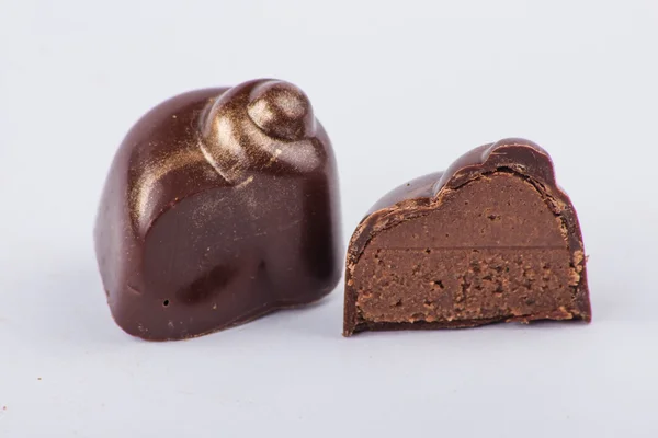 Chocolade snoepjes Rechtenvrije Stockafbeeldingen