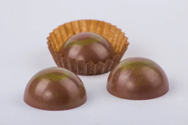 Chocolade snoepjes Stockfoto
