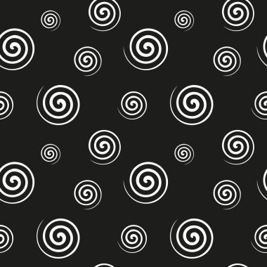 Spiral tek renkli kesintisiz doku