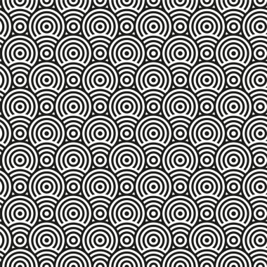 soyut daire tek renkli kesintisiz doku