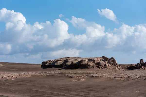 Образование Калутов Песчаных Камней Ярданга Приборной Сахарной Пустыне Иран Природа — стоковое фото