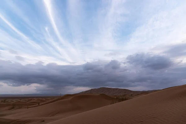 Natura Paesaggi Del Deserto Dasht Lut Sahara Con Dune Sabbia — Foto Stock