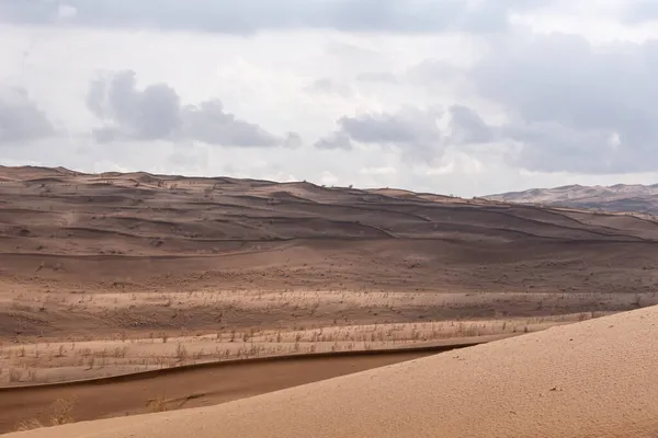 Widok Natury Krajobrazów Kreski Lut Lub Sahara Pustyni Deszczu Mokrych — Zdjęcie stockowe
