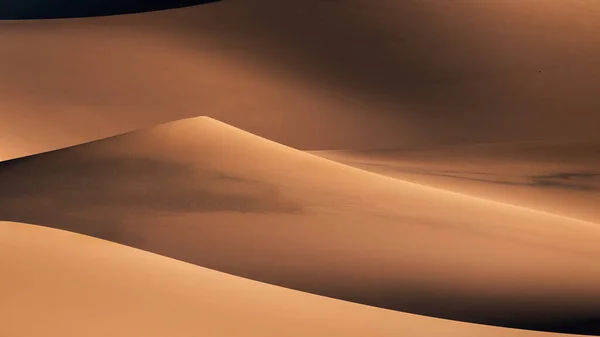 Tvorba Písku Poušti Dasht Lut Nebo Sahara Vlnitým Pískem Vzor — Stock fotografie