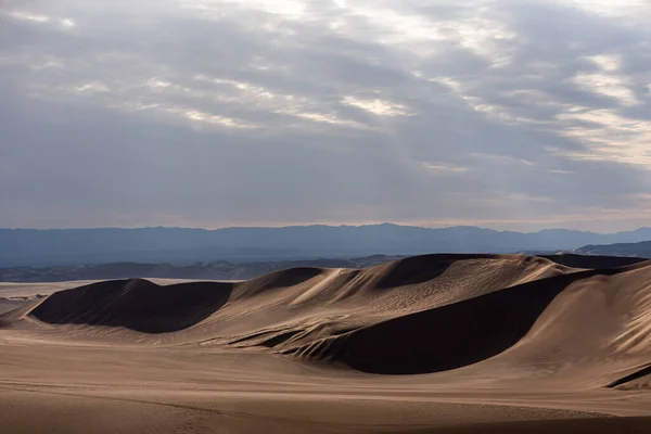 Uitzicht Vanaf Natuur Landschappen Van Dasht Lut Sahara Woestijn Regen — Stockfoto