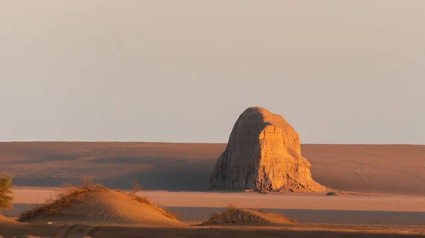 Formação Kaluts Pedras Areia Yardang Dasht Lut Deserto Saara Iran — Fotografia de Stock