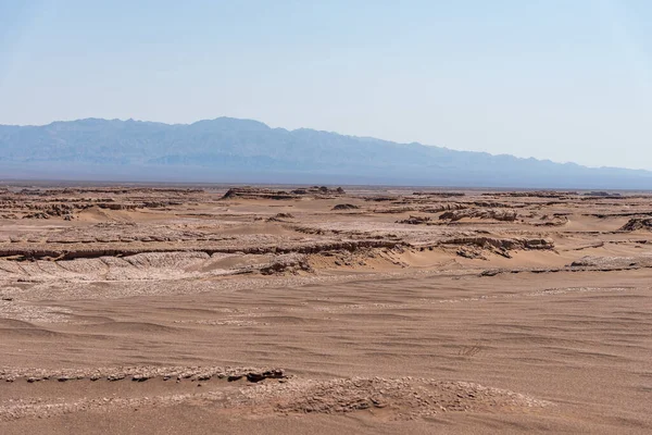 Formação Kaluts Pedras Areia Yardang Dasht Lut Deserto Saara Iran — Fotografia de Stock