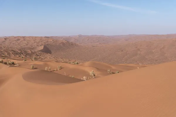Σχηματισμός Αμμόλοφων Στην Έρημο Dasht Lut Sahara Φύση Και Τοπία — Φωτογραφία Αρχείου