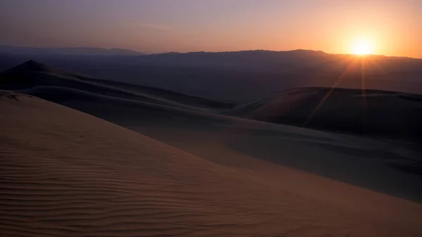 View Nature Landscapes Dasht Lut Sahara Desert Sunset Middle East — Stock Photo, Image