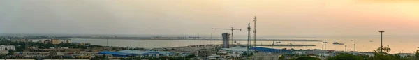 Chabahar Iran Octubre 2021 Vista Panorámica Desde Puerto Internacional Shahid — Foto de Stock