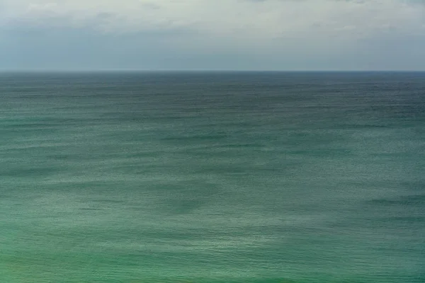 Θαλασσογραφία Συννεφιασμένο Ουρανό Τίποτα Άλλο Θέα Από Oman Θάλασσα Στο — Φωτογραφία Αρχείου
