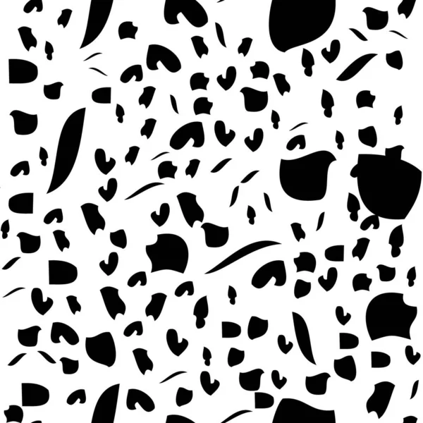 Abstrato Pele Animal Leopardo Design Padrão Sem Costura Papel Parede — Vetor de Stock