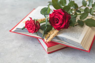 Aziz George Günü 'nün Katalanca adı Sant Jordi. Katalonya, İspanya' da kırmızı gül ve kitap vermenin bir gelenek olduğu gün.