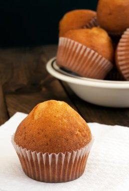 Altın ev yapımı kekler