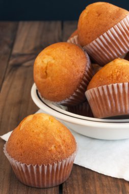 Altın ev yapımı kekler