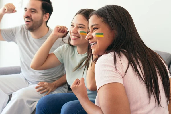 Brezilyalı taraftarlar Dünya Kupası 'nı evde izliyorlar