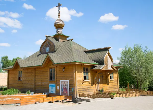 Starý dřevěný kostel — Stock fotografie