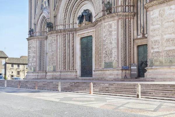 Orvieto fachada catedral — Foto de Stock