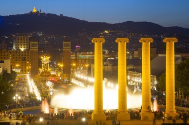 Barcelona'da Plaza espana