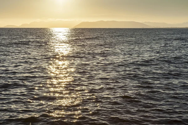 Puesta de sol en el mar —  Fotos de Stock