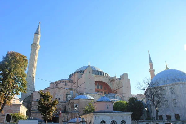 Hagia Sophia Istanbul Türkei September Sonntag 2021 Hagia Sophia Und — Stockfoto