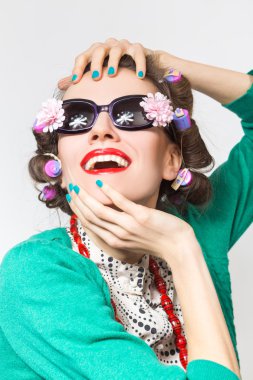 Güzellik moda Kadın kılığında