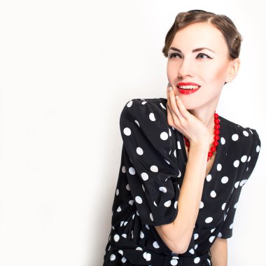 şaşırmış kadın moda