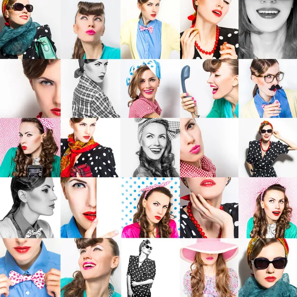 Collage de moda — Foto de Stock