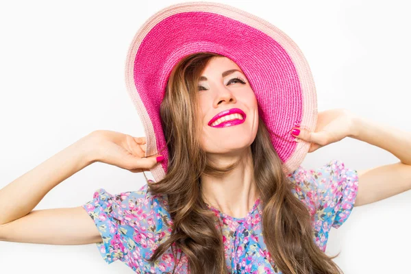 Férias mulher feliz — Fotografia de Stock