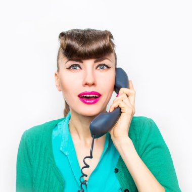 şaşırmış kadın