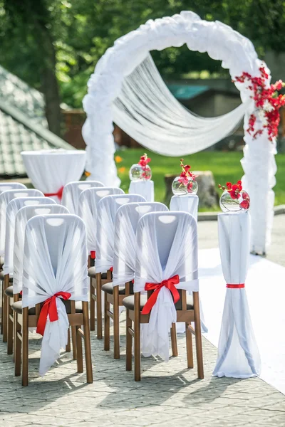 Ceremonie van het huwelijk — Stockfoto